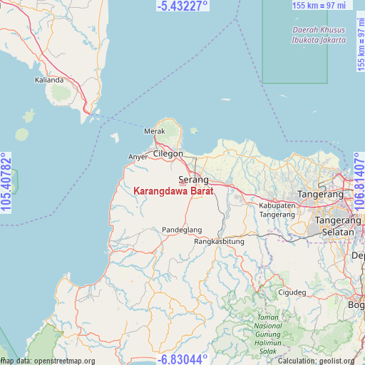 Karangdawa Barat on map