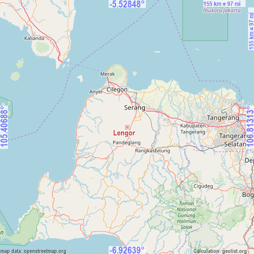 Lengor on map