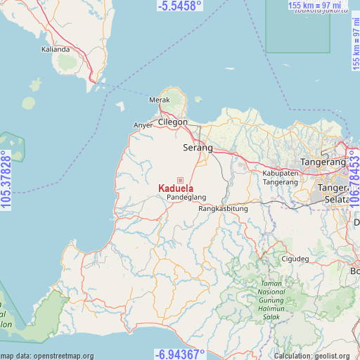 Kaduela on map