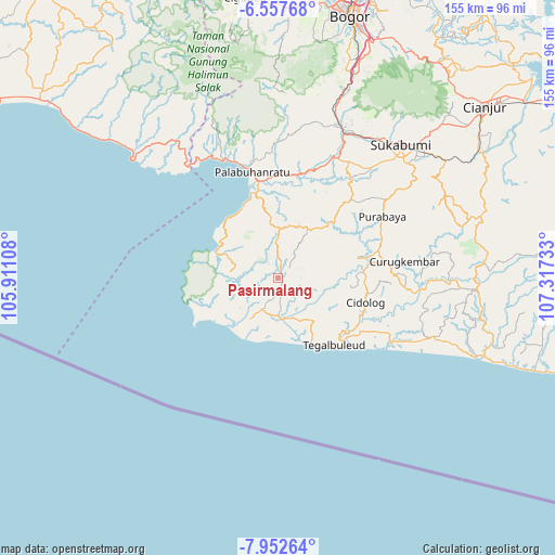 Pasirmalang on map