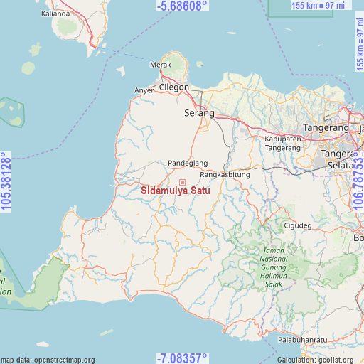 Sidamulya Satu on map