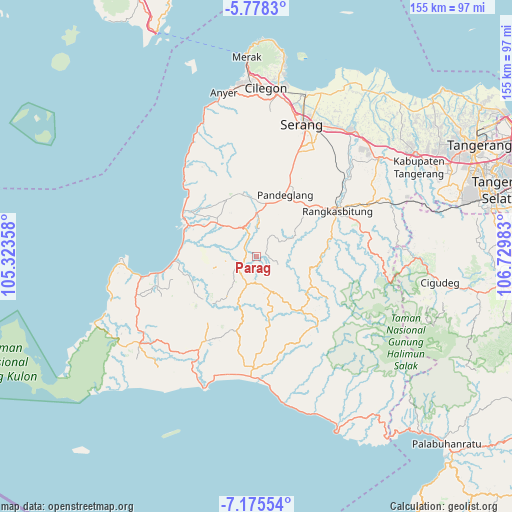 Parag on map