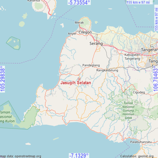 Jasugih Selatan on map