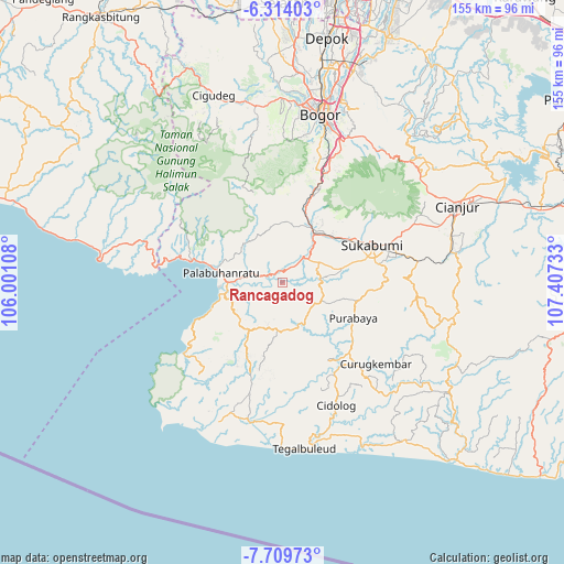 Rancagadog on map