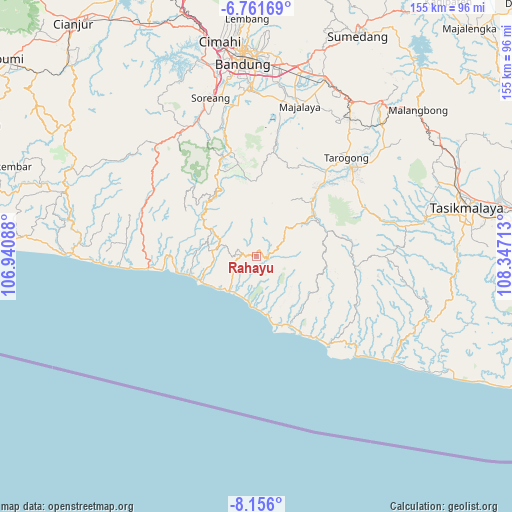 Rahayu on map