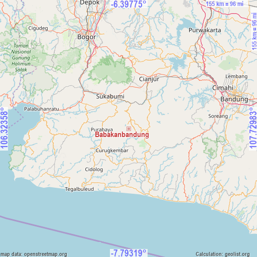 Babakanbandung on map