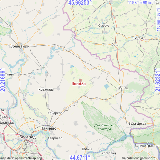 Ilandža on map