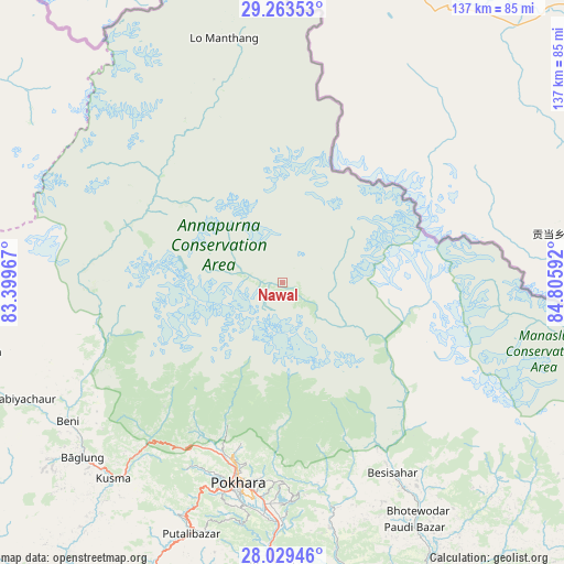 Nawal on map