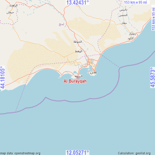 Al Burayqah on map
