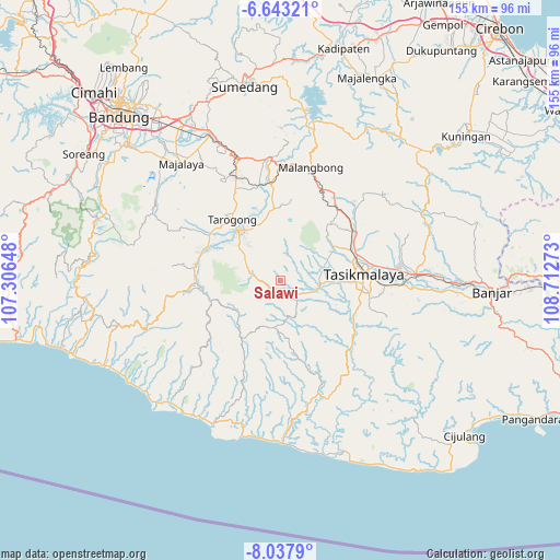Salawi on map
