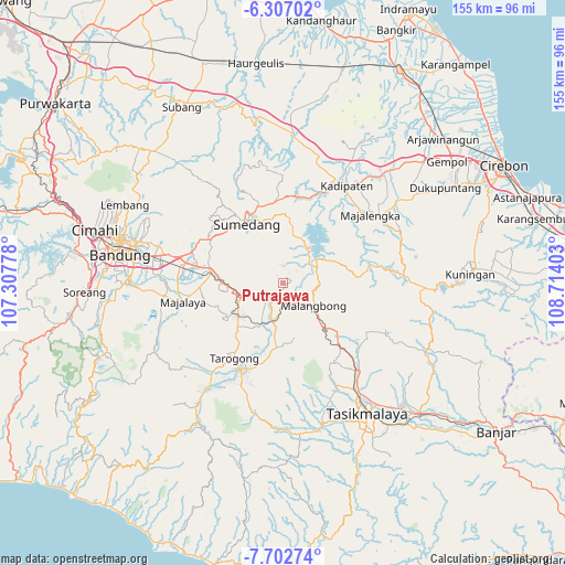 Putrajawa on map