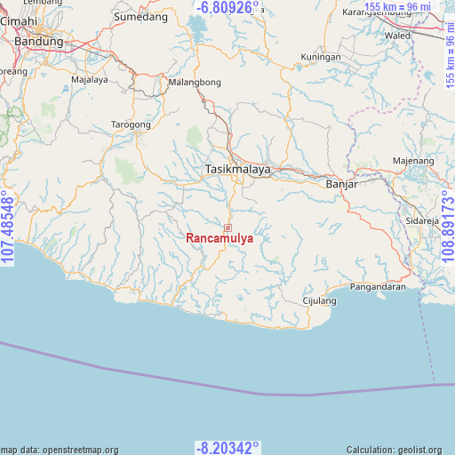 Rancamulya on map