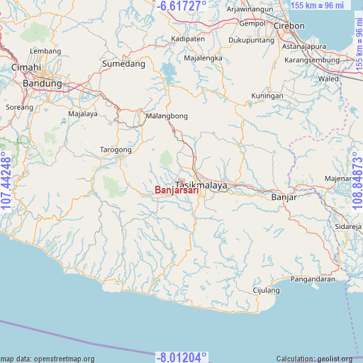 Banjarsari on map