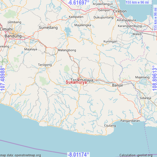 Sukamulya on map