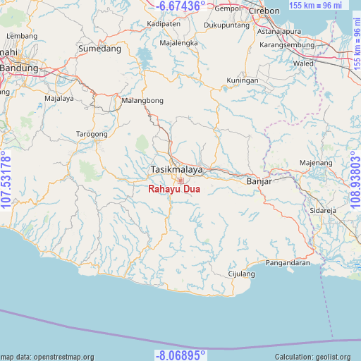 Rahayu Dua on map