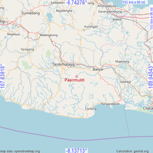 Pasirmukti on map