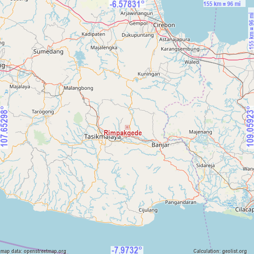 Rimpakgede on map
