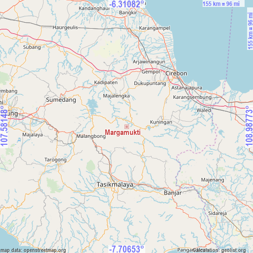 Margamukti on map