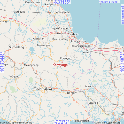 Kertayuga on map