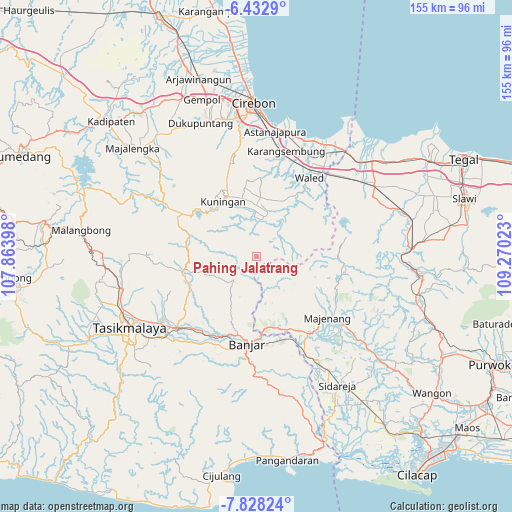 Pahing Jalatrang on map