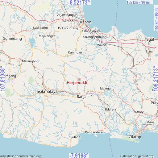 Harjamukti on map