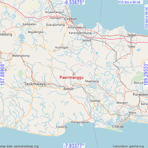 Pasirmanggu on map