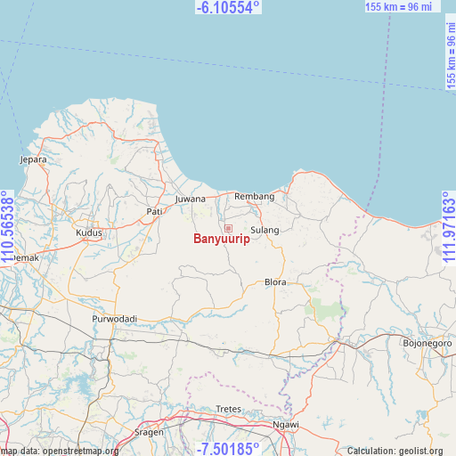 Banyuurip on map