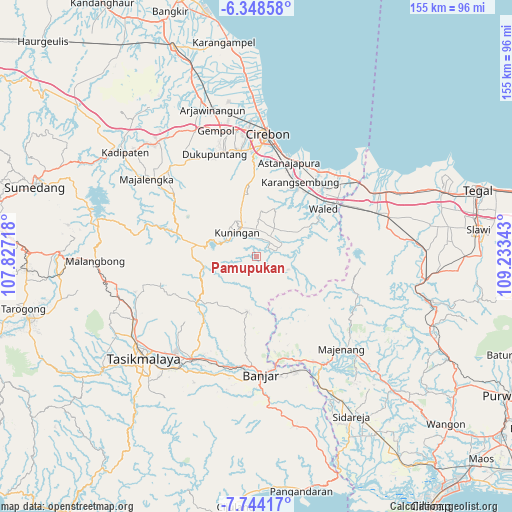 Pamupukan on map