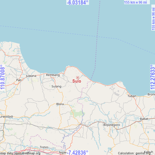 Sulo on map