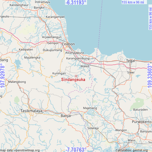 Sindangsuka on map