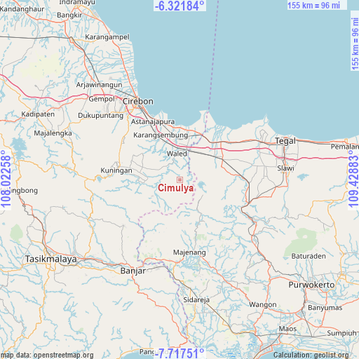 Cimulya on map