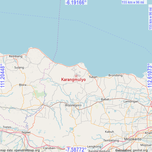 Karangmulyo on map