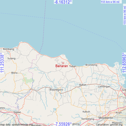 Banaran on map