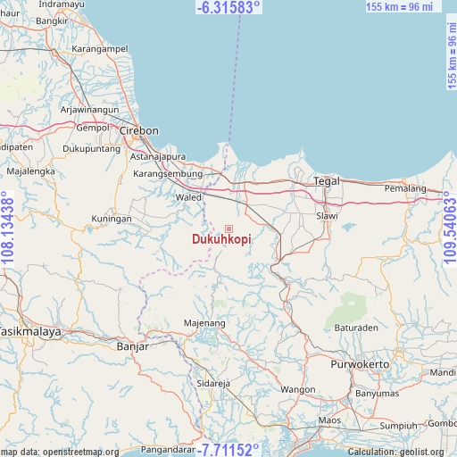 Dukuhkopi on map