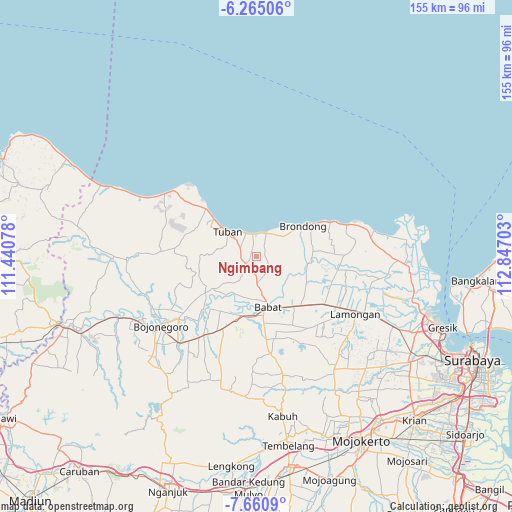 Ngimbang on map