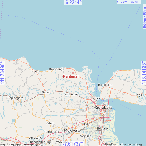 Pantenan on map