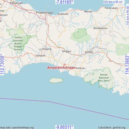 Ampeldentokrajan on map