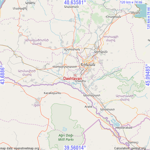 Dashtavan on map