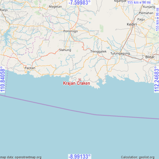 Krajan Craken on map