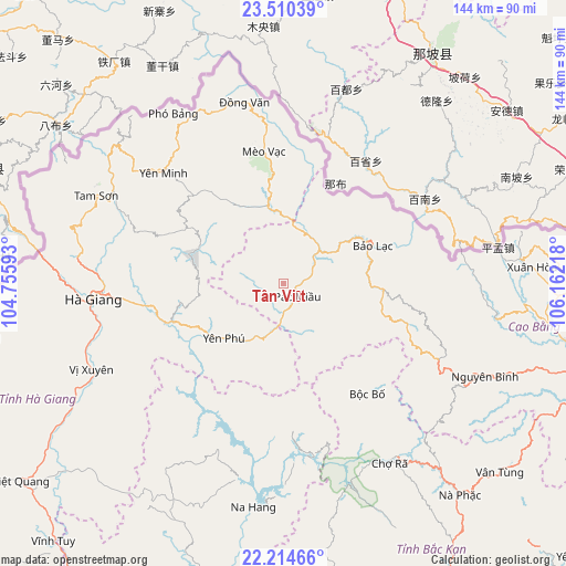 Tân Việt on map