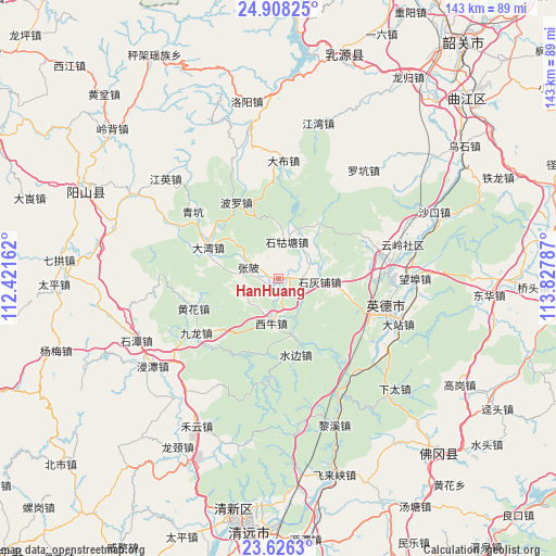 HanHuang on map