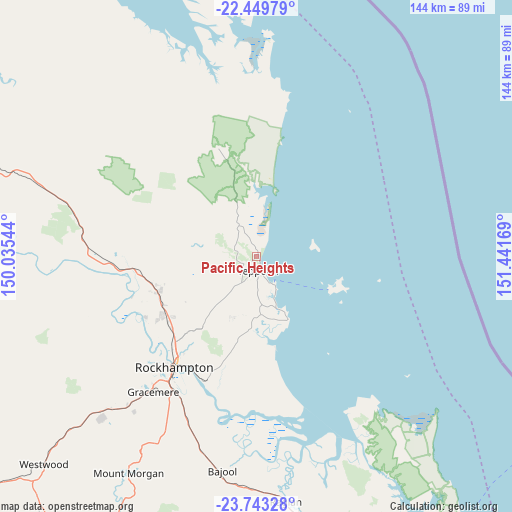 Pacific Heights on map