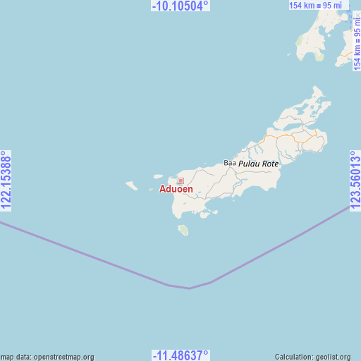 Aduoen on map
