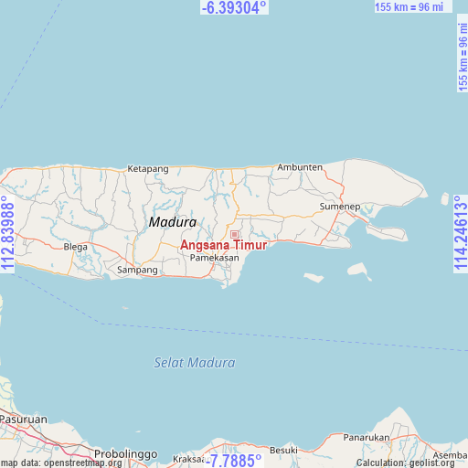 Angsana Timur on map