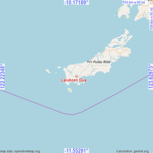 Lalukoen Dua on map