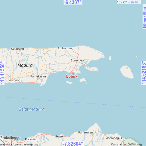 Lobuk on map