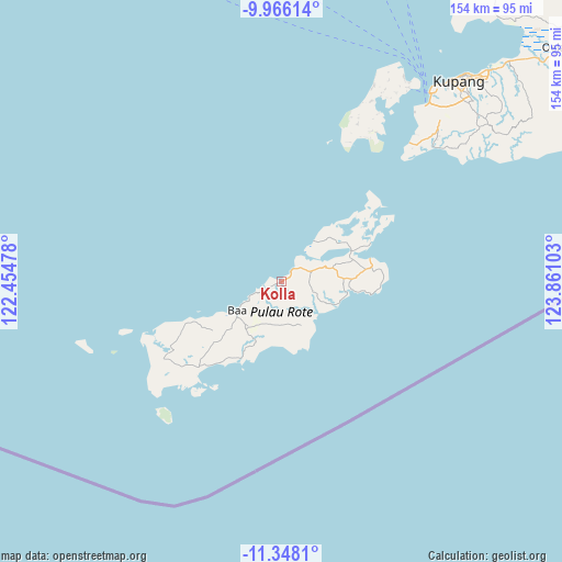 Kolla on map