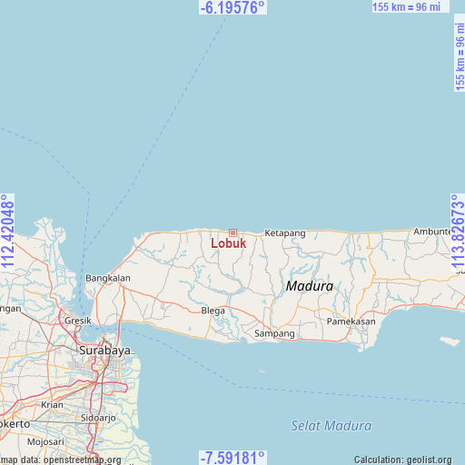 Lobuk on map