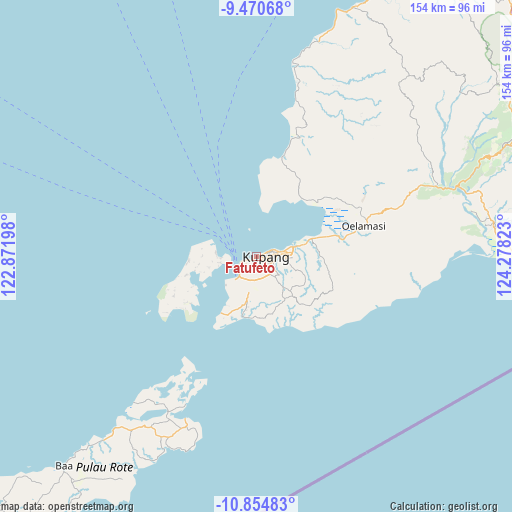 Fatufeto on map