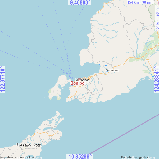 Bonipoi on map